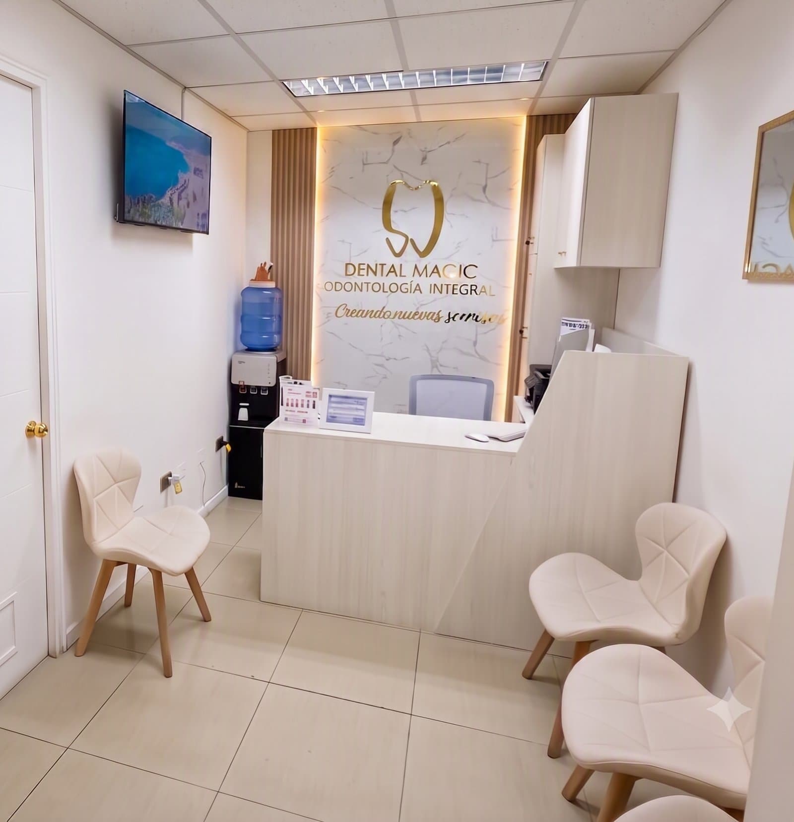 Recepción de Dental Magic en Puente Alto